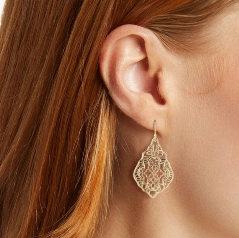 Hudson Filigree Drops - Ava Rose earrings